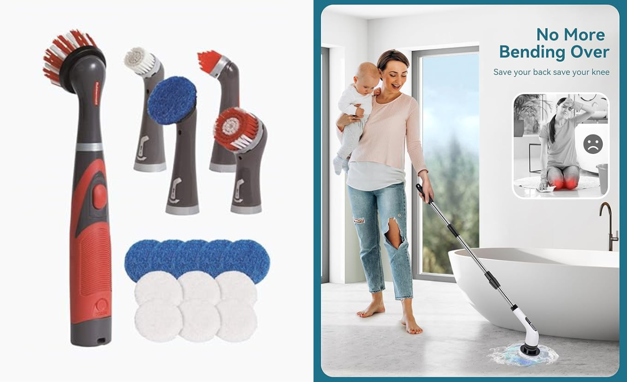 Top Electric Spin Scrubbers on Amazon – Effortless Cleaning Solutions for Your Home in 2024!
